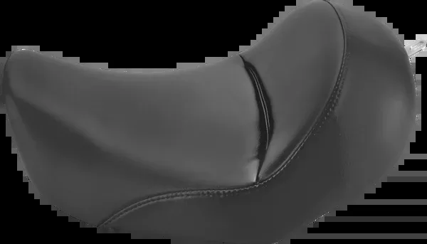 Saddlemen Heels Down Solo Seat - Without Backrest - Plain - Black - Dyna
