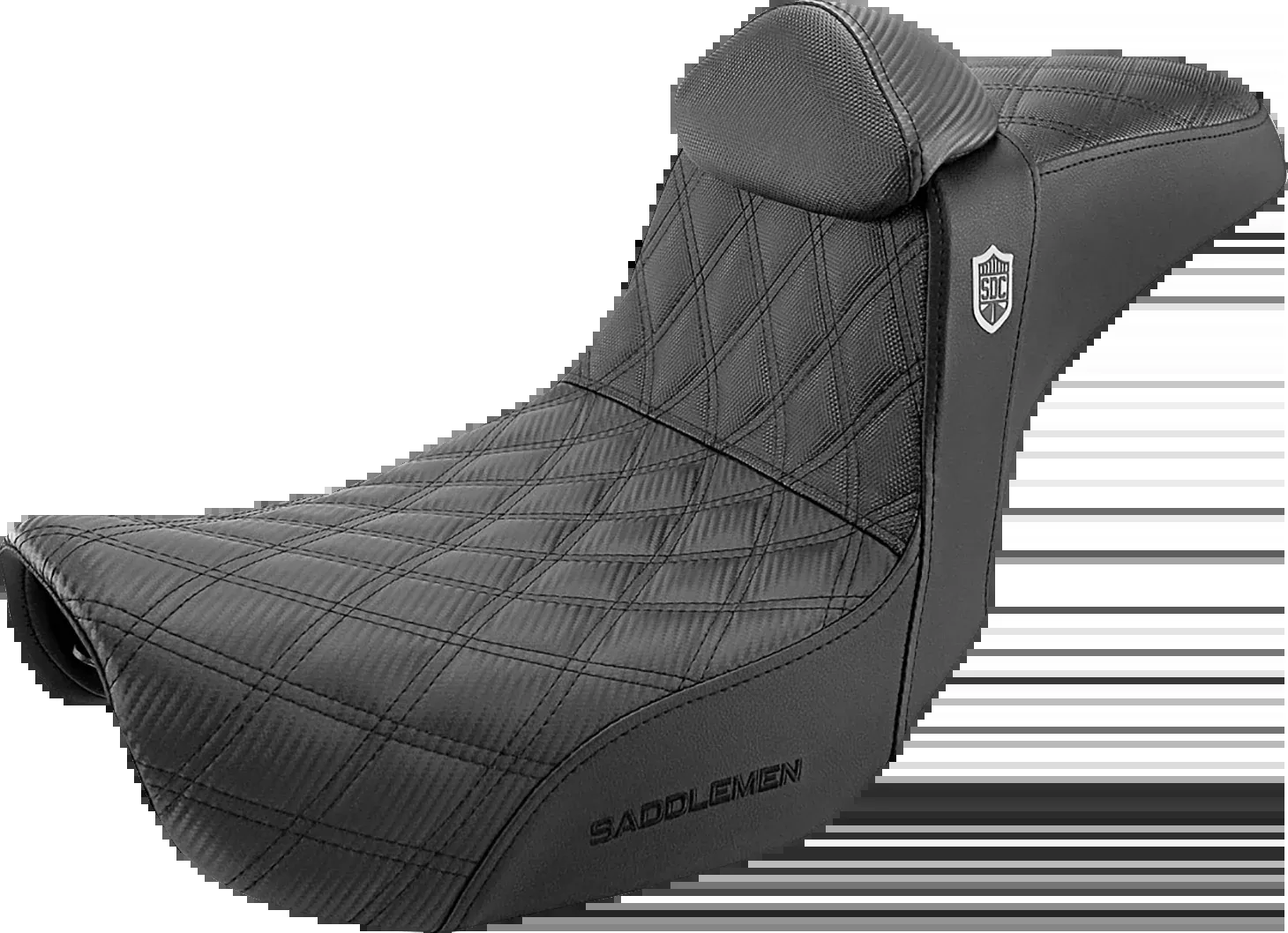Saddlemen Pro Series SDC Lattice Motorcycle Seat 2006-2017 Harley Dyna Low Rider