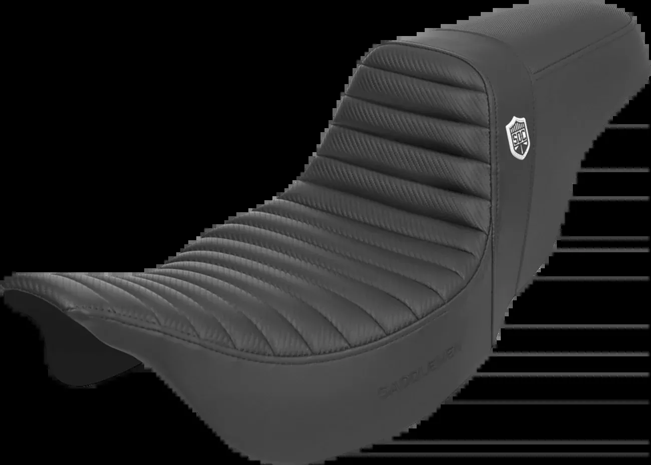 Saddlemen Pro Series SDC Tuck n Roll Carbon Gel Seat 2008-2025 Harley Touring