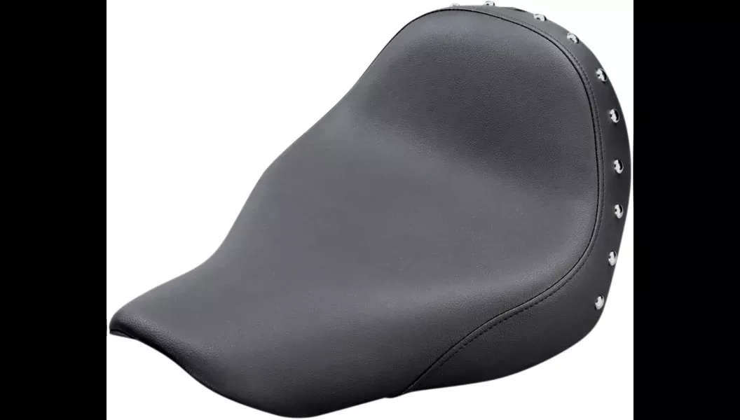 Saddlemen Renegade W/ Studs Solo Black Seat 4 Harley 18-23 FXLR/FXLRS/FLSB