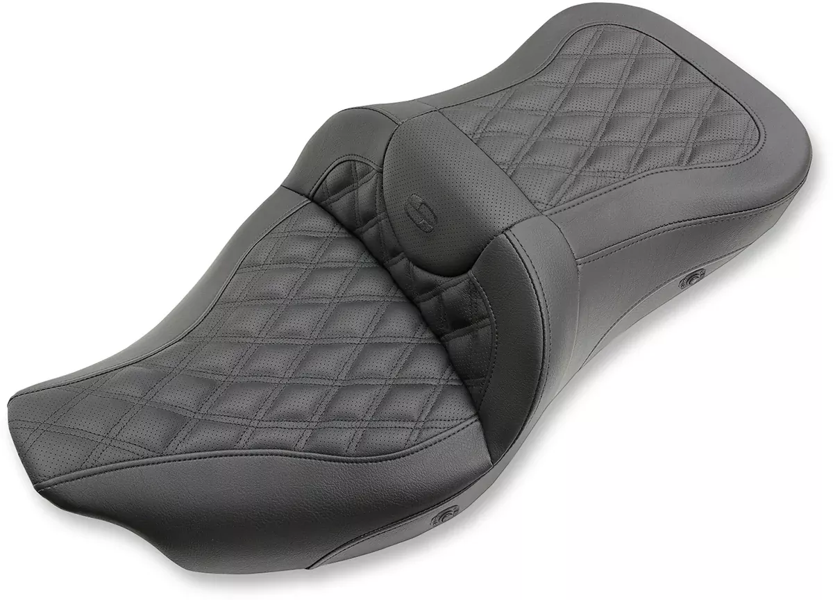 Saddlemen Road Sofa Heated Extended Seat fits 2008-2025 Harley Touring FLHX FLTR