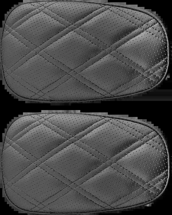 Saddlemen Roadsofa™ Armrest Pad Covers - Lattice Stitch - FLH/FLT '09-'16