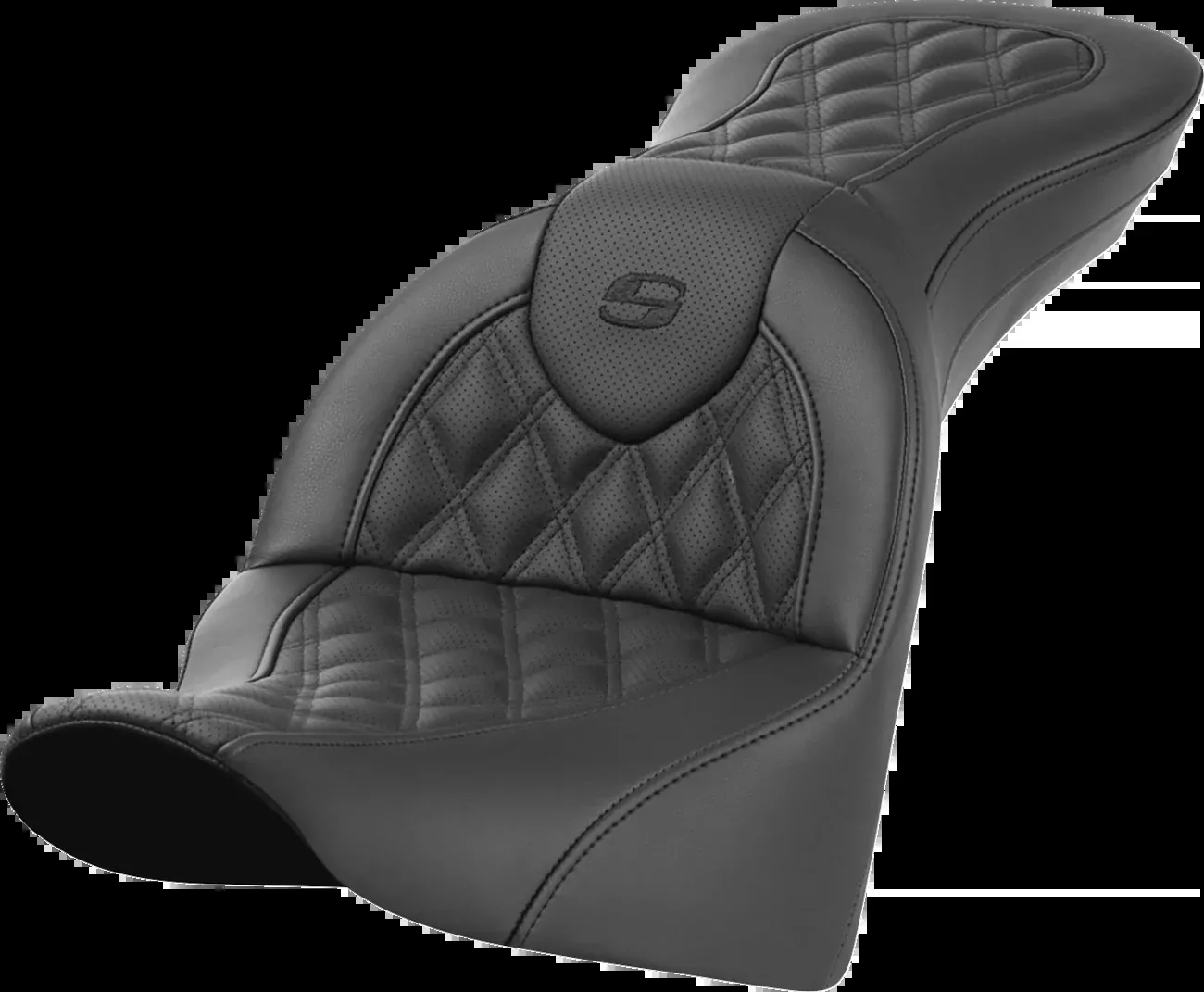 Saddlemen Roadsofa Lattice Gel Seat fits 2018-2026 Harley Softail Heritage Slim