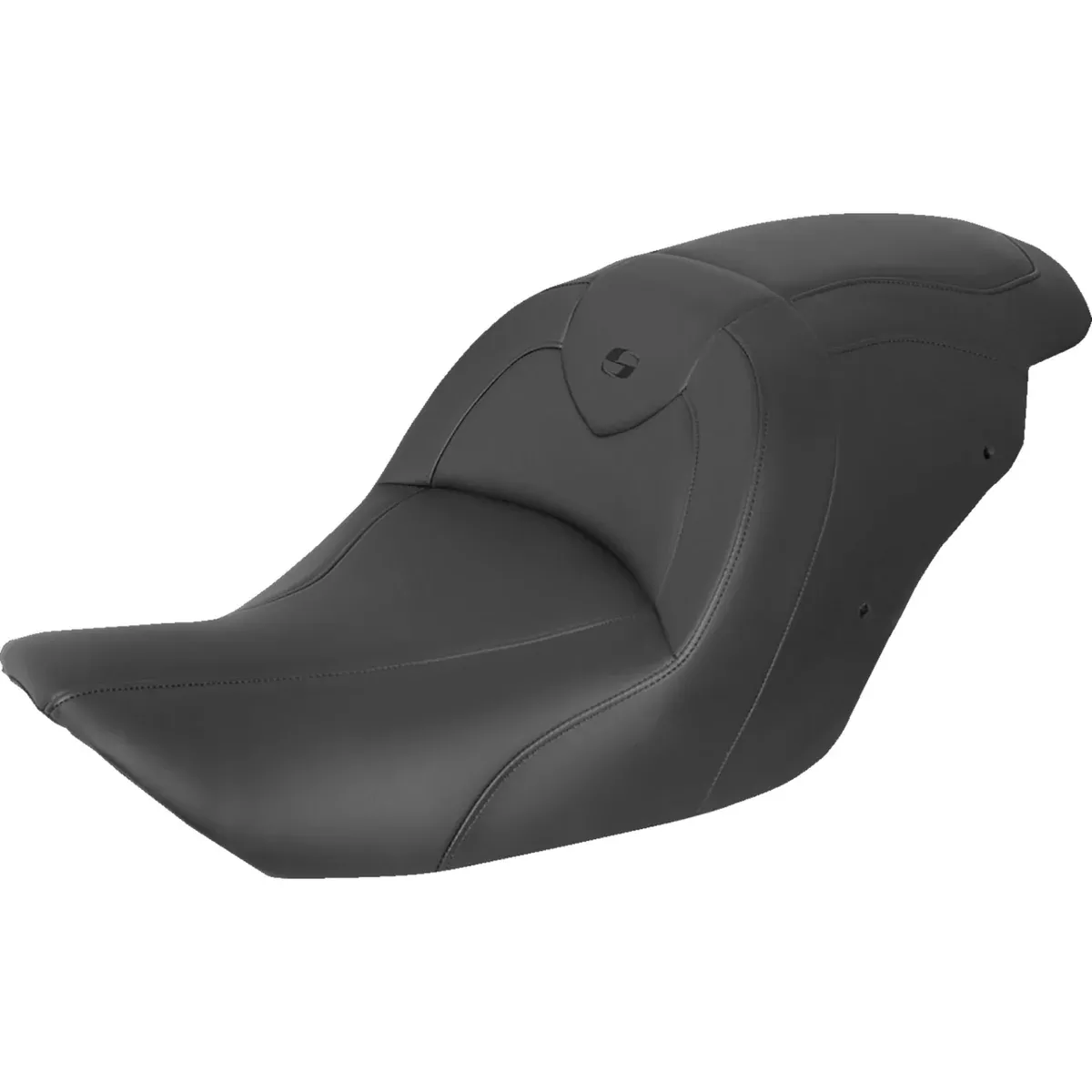 Saddlemen Roadsofa Standard Reach Seat Without Backrest Black With Black Stitching GL1800 - H23-20-187 Honda Gold Wing 2013-2019