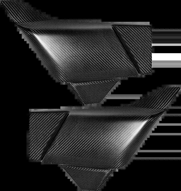 Saddlemen Side Covers - Carbon Fiber/Matte - HD Touring/Trike '23-'25