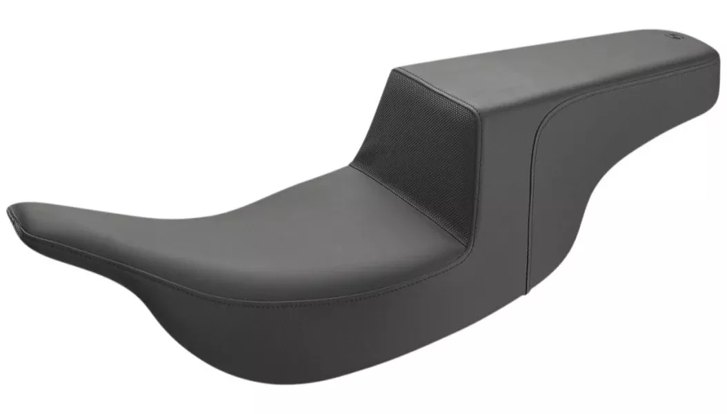 Saddlemen Step Up 2-Up Seat Black Gripper Gel Saddlehyde Harley Touring 97-07