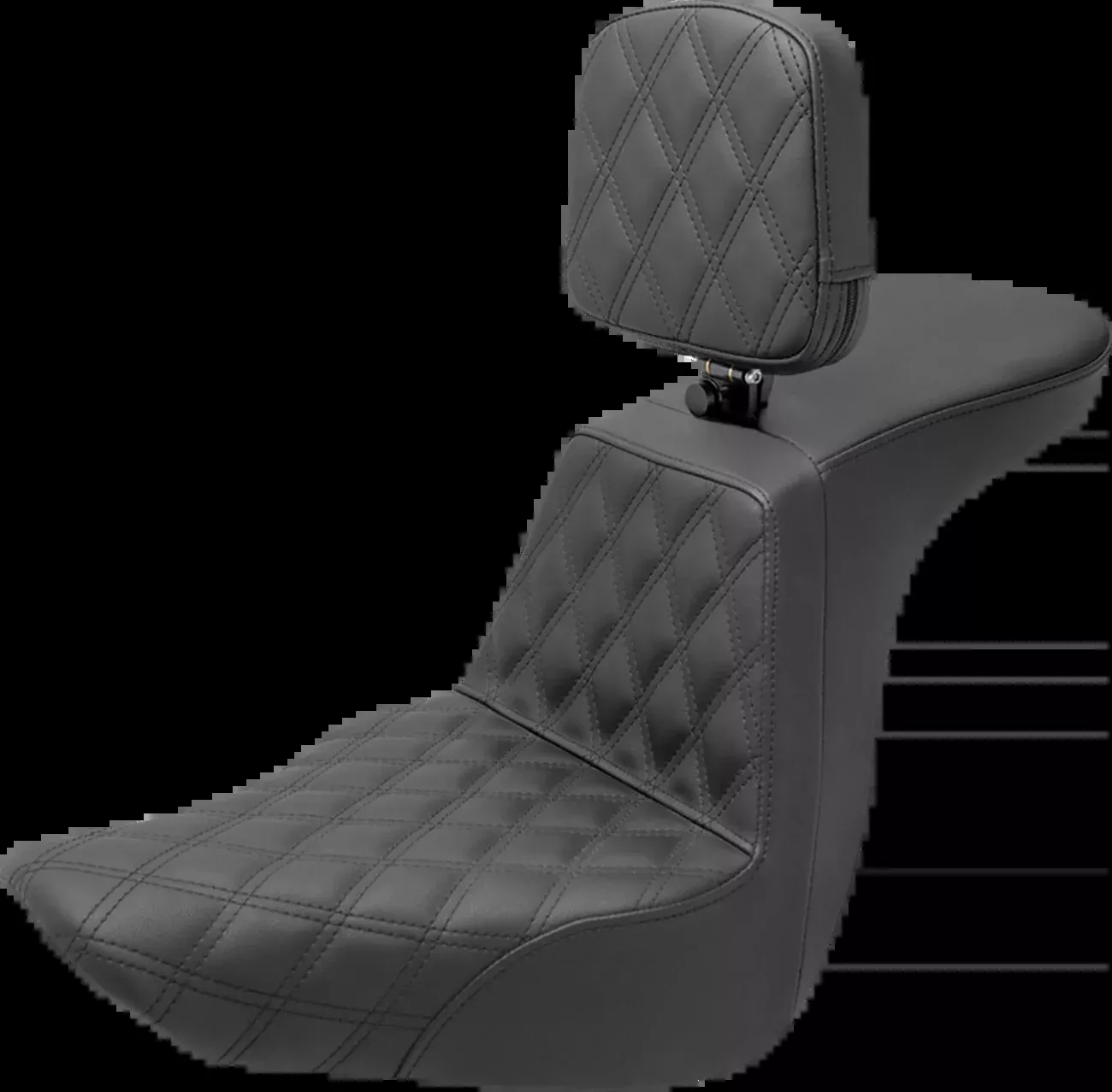 Saddlemen Step Up Gel Seat & Backrest fits 2018-2026 Harley Softail Low Rider
