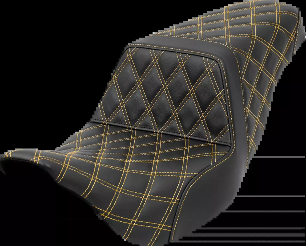 Saddlemen Step Up Gold Full Lattice Gelcore Seat fits 2008-2025 Harley Touring