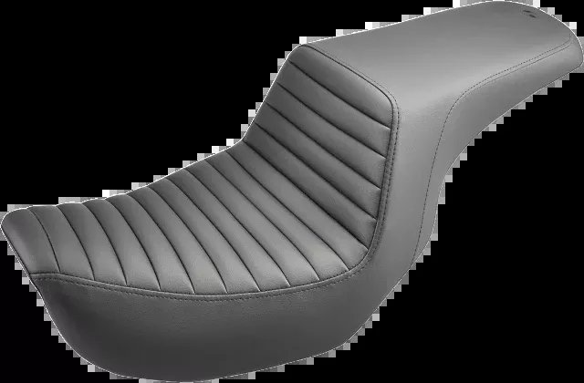 Saddlemen Step-Up Tuck-n-Roll Gel Black Seat 2006-2017 Harley Dyna Super Glide