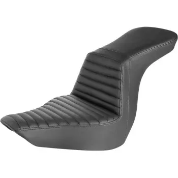 Saddlemen Tour Step-Up Seat – Tuck & Roll – 18 & Newer FXLR/FXLRS/FXLRST/FLSB