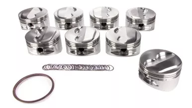 SBC Domed Piston Set 4.125 Bore +5.6cc 182033