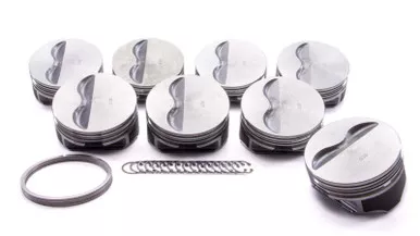 SBC Flat Top Piston Set 4.060 Bore -5cc 9908HC.060