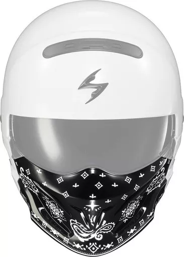 Scorpion EXO Covert Bandana Mask Gloss Black