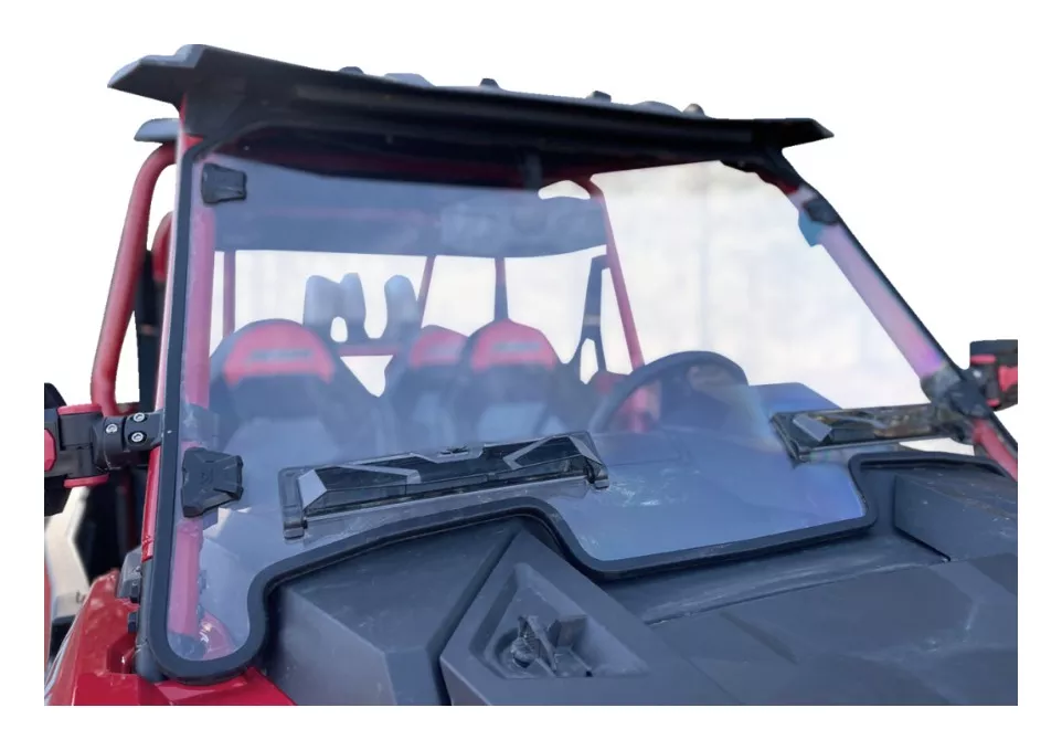 Seizmik Tool-Less Versa Vent Hard Coated Windshield Polaris RZR XP 1000 2019-2023