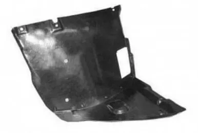 Sherman Front Passenger Side Fender Liner Front Section For BMW 325i 01-06 S
