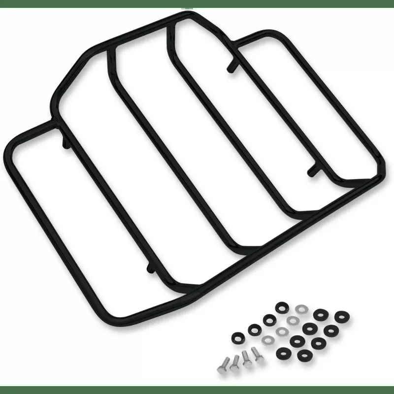 Show Chrome Black Luggage Rack Tour-PAK