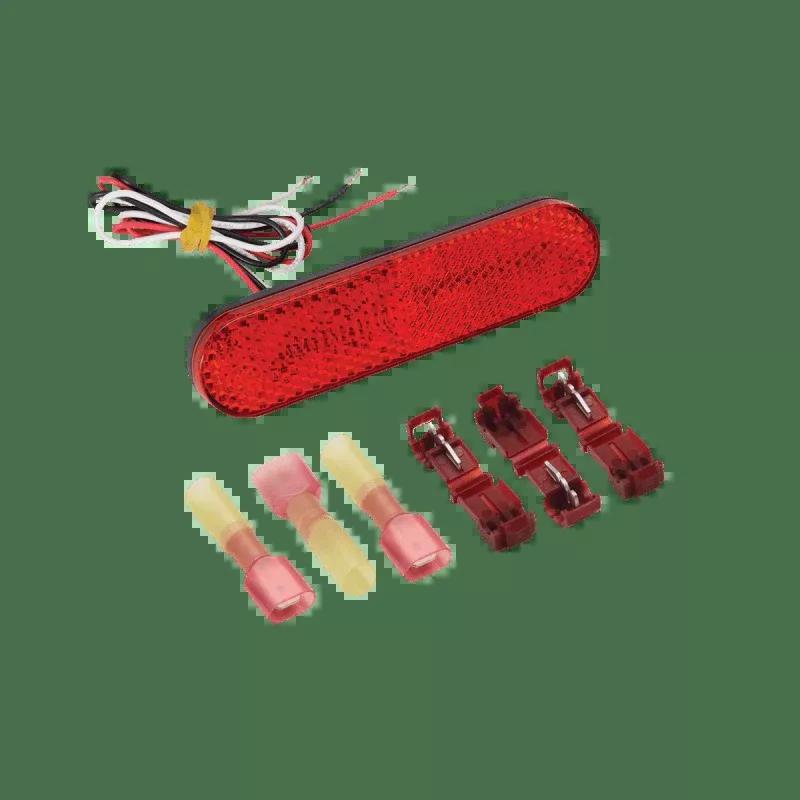 Show Chrome Red LED Marker Light 1" X 3 3/4"