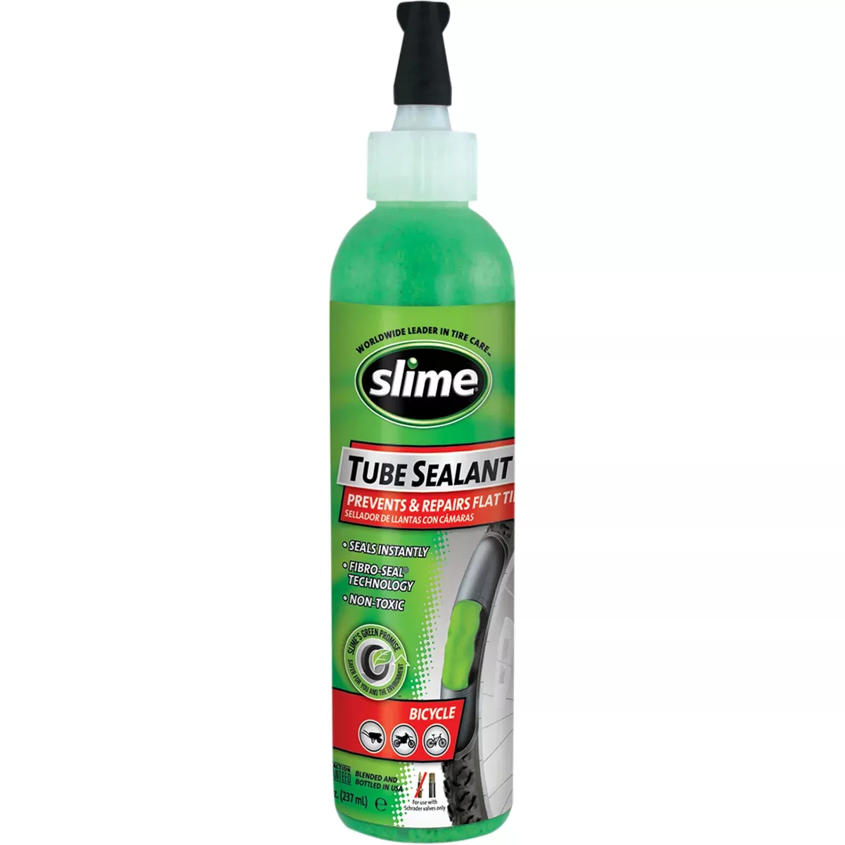 SLIME 3715-0001 10003 Tube Tire Sealant Tube Sealant – 8 U.S. fl oz.