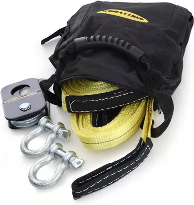 Smittybilt 2729 ATV Winch Access Bag Storage Durable Waterproof Black