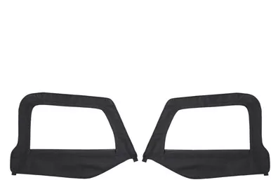Smittybilt 89735 Black Diamond Replacement Soft Top Door Skin, Pair