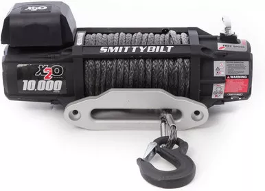 Smittybilt 98510 Gen2 X20 Wireless Winch 10k Comp Series Black