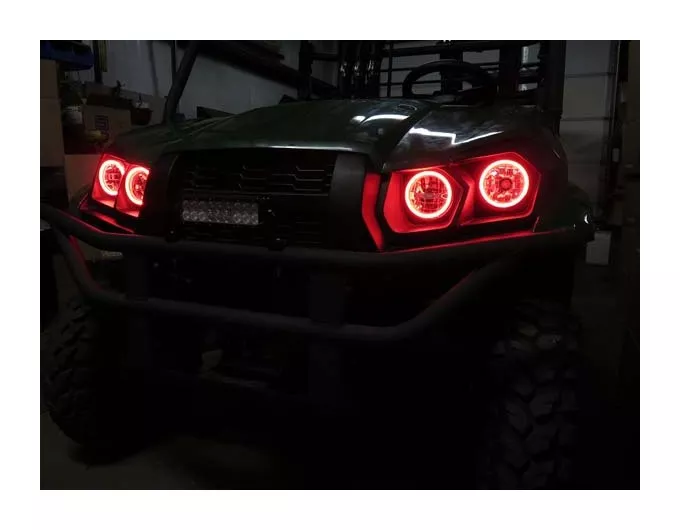 Snorkel Your ATV Angel Eyes LED Kit Kawasaki Mule Pro-FXR / Pro-MX 2018-2025