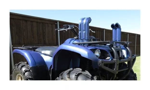 Snorkel Your ATV Warrior Riser Snorkel Kit Yamaha Grizzly 660 2002-2008
