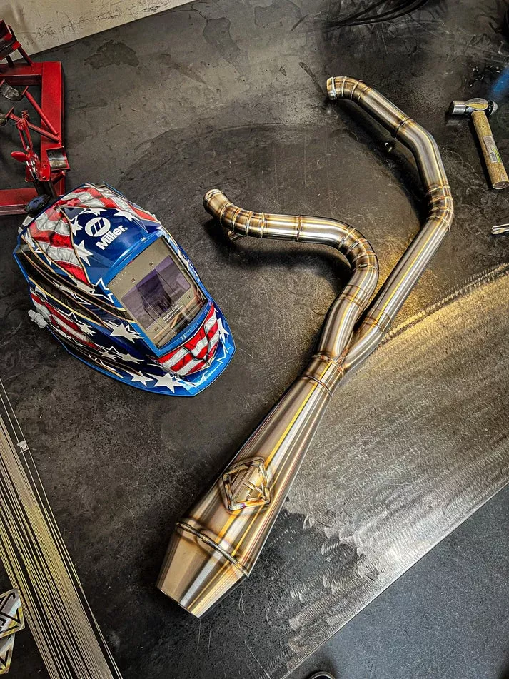 SP Concepts Big Bore 4.5 "Works Edition" Exhaust - 99-05 Dyna