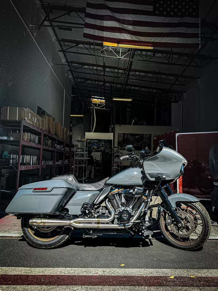 SP Concepts Mid Length “Elsinore” Exhaust – 2017 – 2024 M8 Bagger
