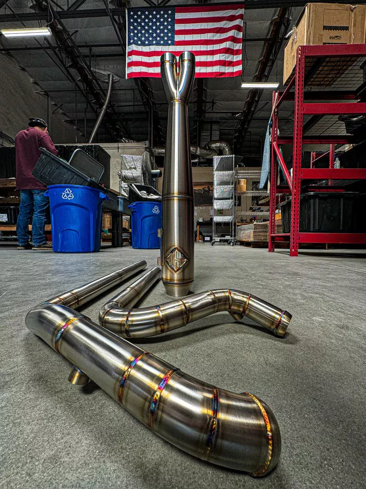 SP Concepts Mid Length “Elsinore” “Works Edition” Exhaust – 2017 – 2024 M8 Bagger