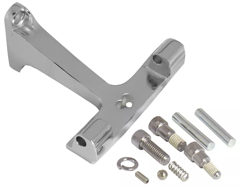 Speedliner Style Chrome Passenger Footboard Mount Harley Touring 93-Up 52719-10