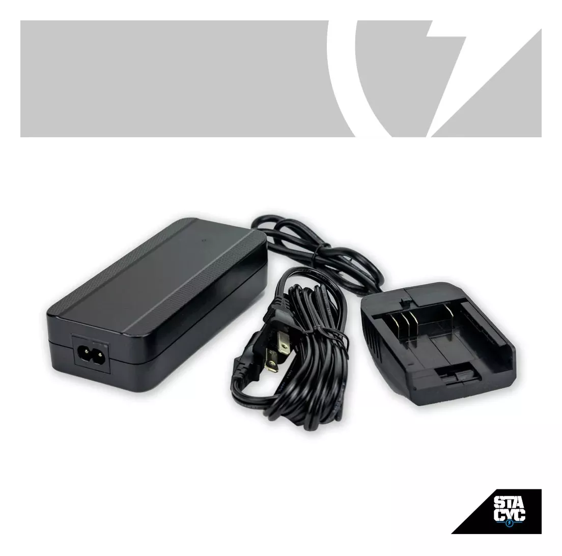 STACYC 36V Slow Battery Charger 3 Ah/6 Ah