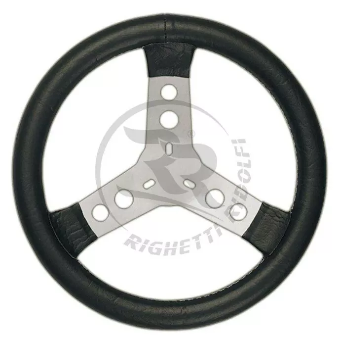 Steering Wheel with Chamois Leather Cover (300mm)