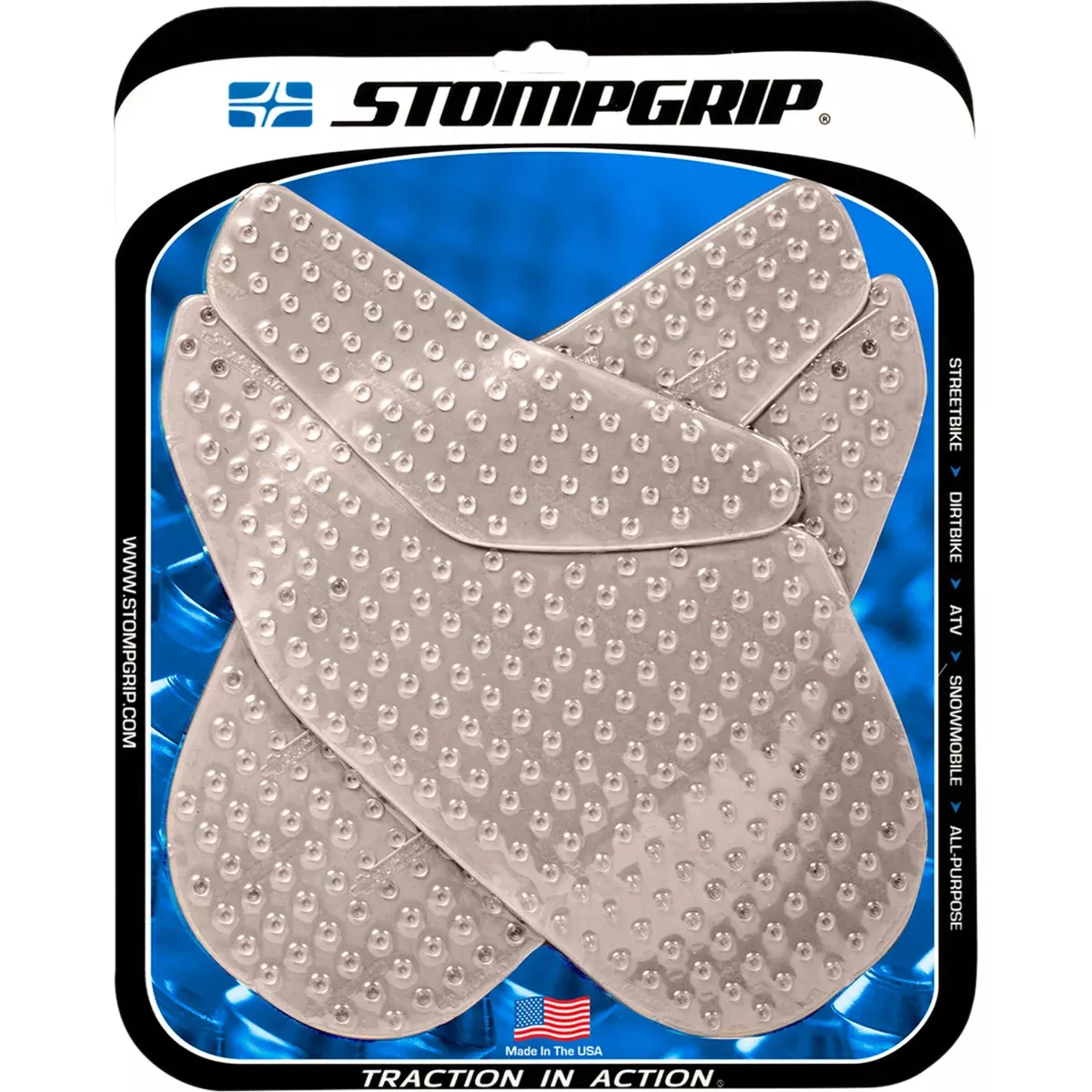 Stompgrip Sticker Kit - 55-10-0016C Honda CBR1000RR 2004-2007