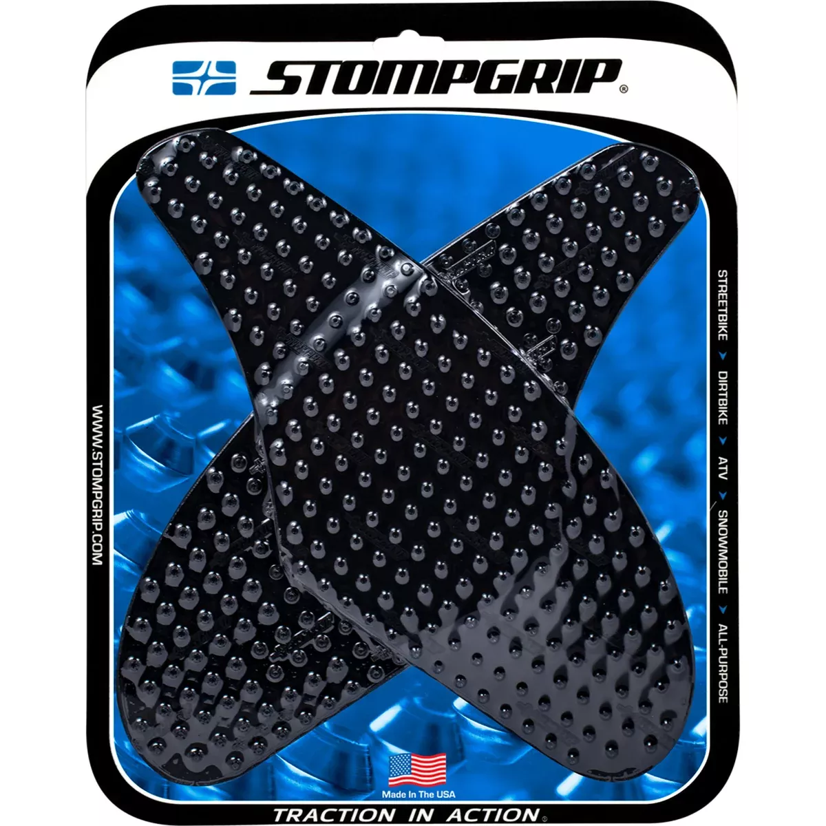 Stompgrip Sticker Kit - 55-10-0030B Kawasaki Ninja 2004-2007