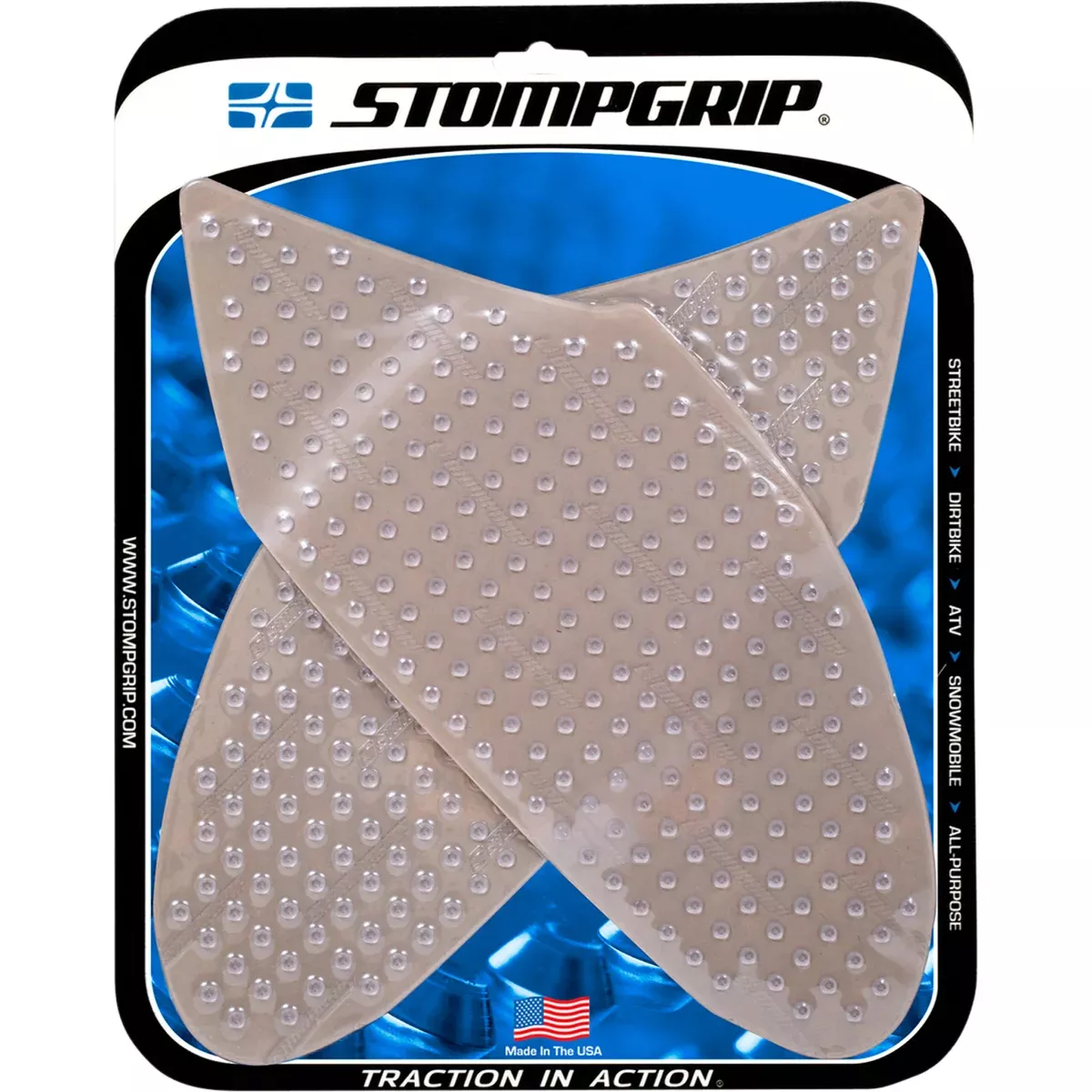 Stompgrip Sticker Kit - 55-10-0052C Suzuki 600 / 750 2006-2007