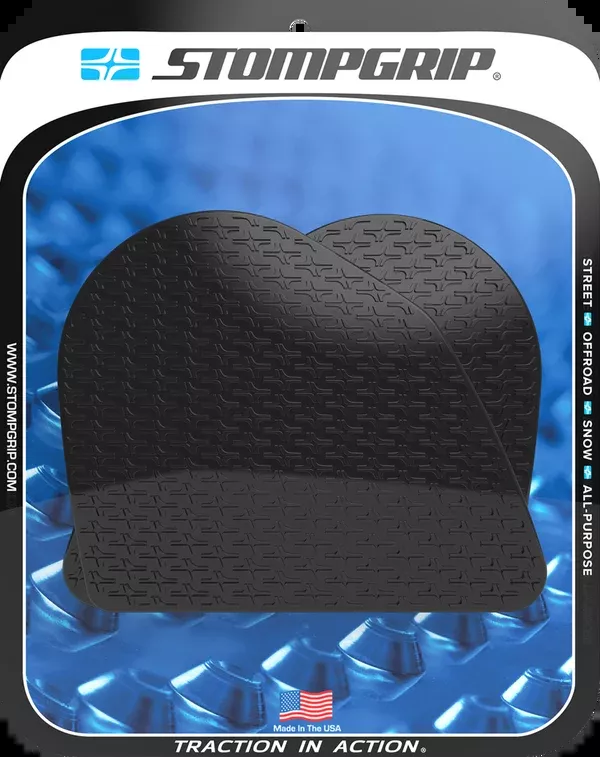 StompGrip Tank Grips – Icon – Black – Ducati – DesertX ’22-’25