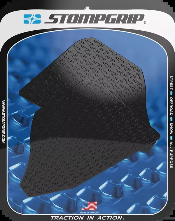 StompGrip Tank Grips – Icon – Black – Ducati – Multistrada ’22-’25
