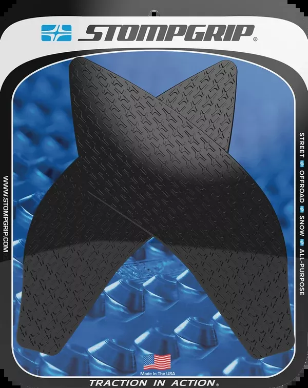StompGrip Tank Grips – Icon – Black – Honda – CB/CBR ’19-’25