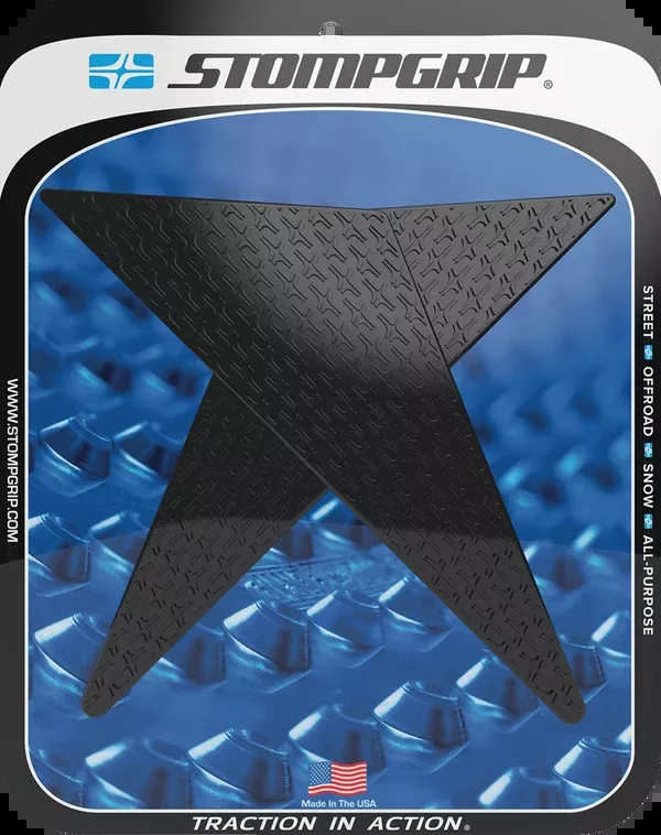 StompGrip Tank Grips – Icon – Black – Honda – GL ’18-’25