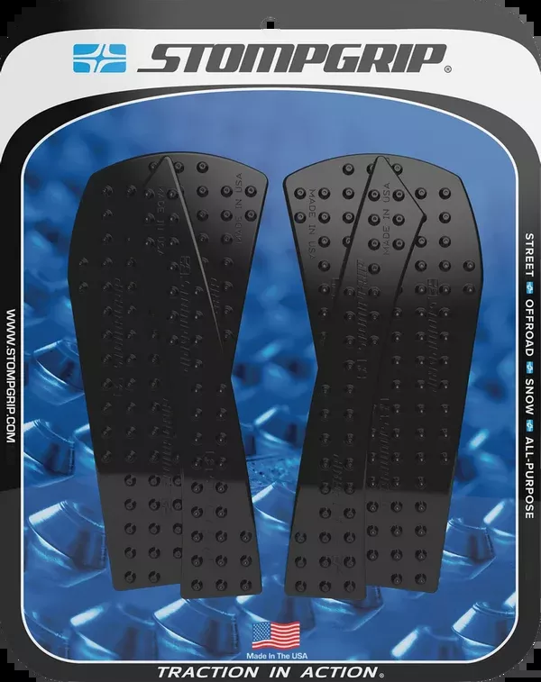 StompGrip Tank Grips – Icon – Black – KTM – Adventure ’23-’25