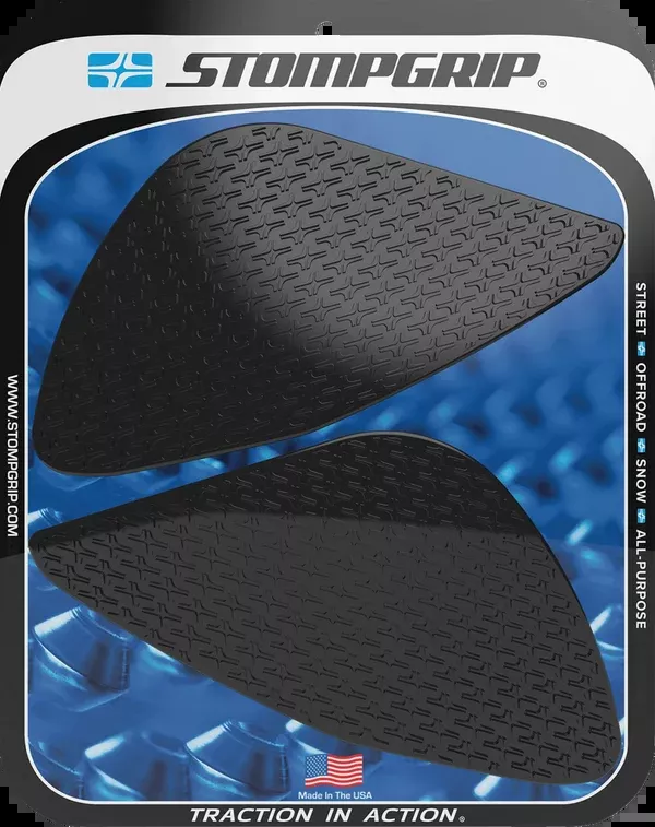 StompGrip Tank Grips – Icon – Black – Triumph – Speed ’21-’25