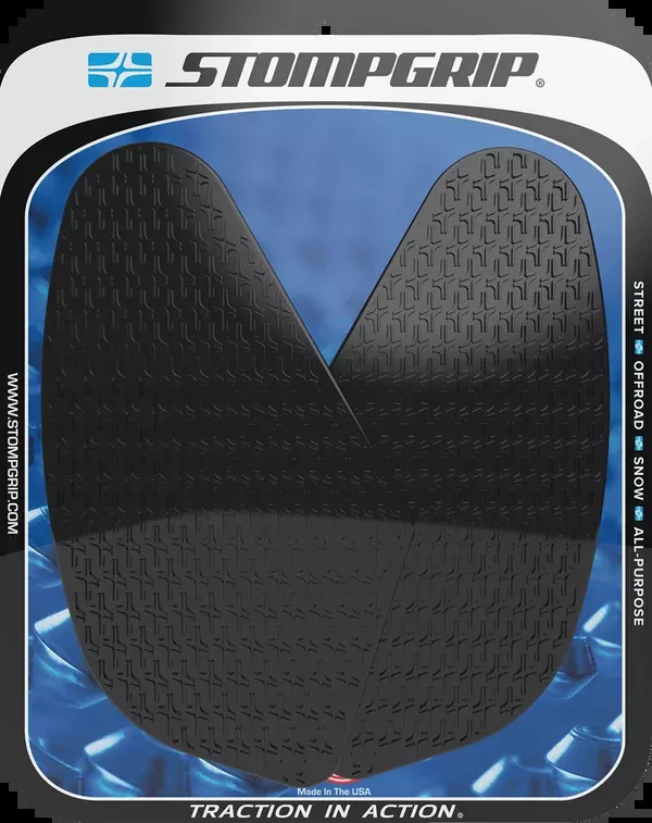 StompGrip Tank Grips – Icon – Black – Yamaha – Tracer ’24