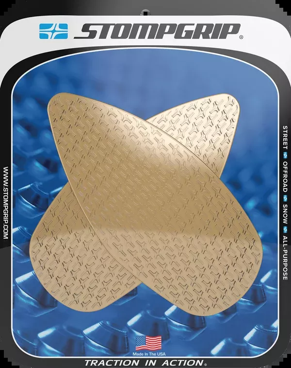 StompGrip Tank Grips – Icon – Clear – Aprilia – RS/Tuono ’21-’25