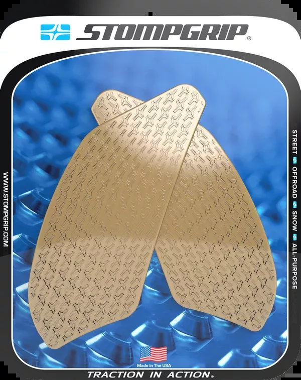StompGrip Tank Grips – Icon – Clear – BMW – G ’21-’25