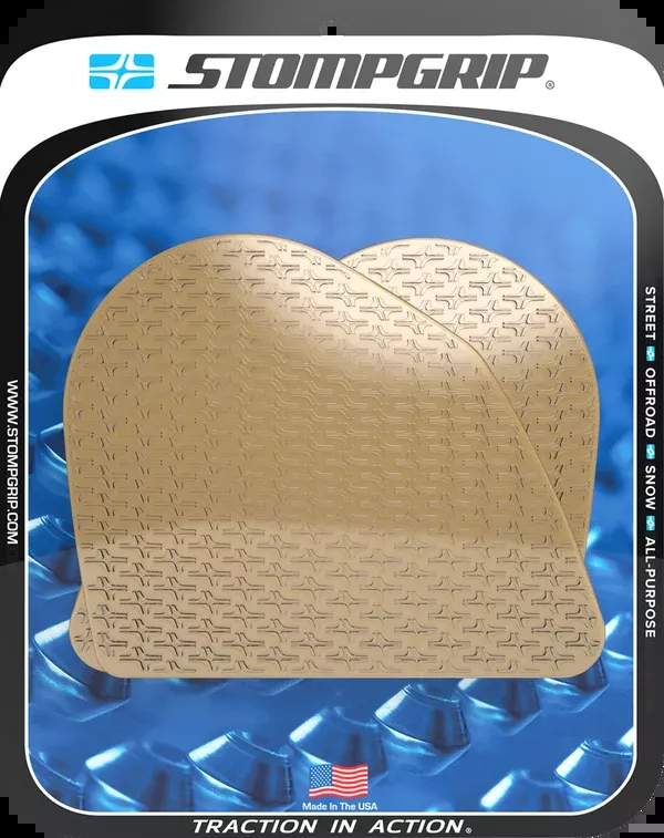 StompGrip Tank Grips – Icon – Clear – Ducati – DesertX ’22-’25