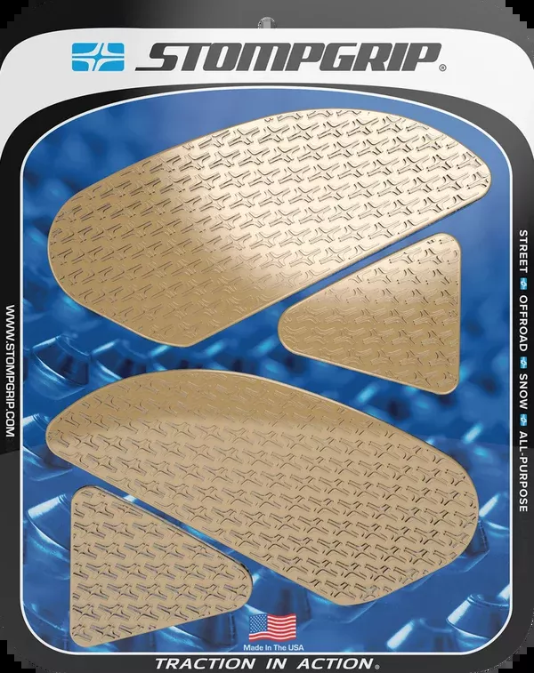 StompGrip Tank Grips – Icon – Clear – Honda – CBR ’15-’22