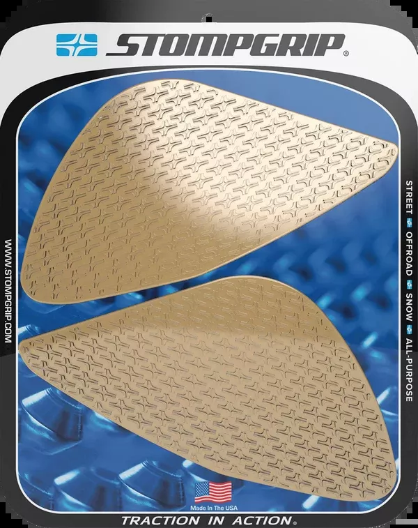 StompGrip Tank Grips – Icon – Clear – Triumph – Speed ’21-’25