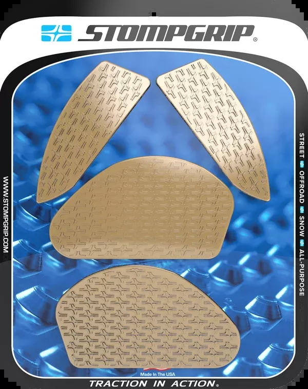 StompGrip Tank Grips – Icon – Clear – Yamaha – MT ’20-’25
