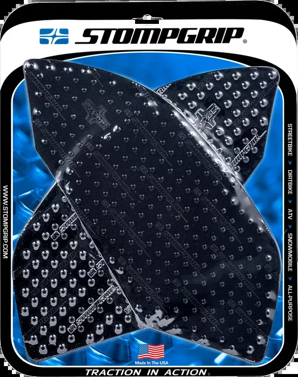 StompGrip Tank Grips – Volcano – Black – Aprilia – RSV4/Tuono ’10-’20